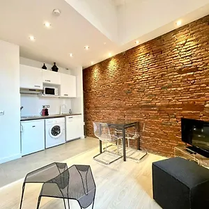 Le Daurade - Studio Toulousain Hypercentre Apartamento